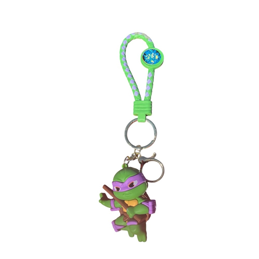 Donatello 3D Silicone Keychain Or Bag Clip Teenage Mutant Ninja Turtles (TMNT)